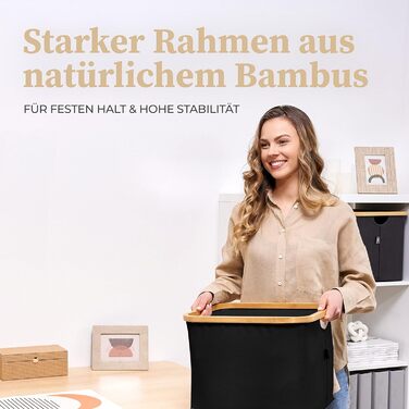 HENNEZ Кошик для зберігання IKEA Кошики, сумісні з IKEA KALLAX Полиця - Кошик для зберігання дров Малий антрацит - Коробка для зберігання Полиця Кошик для зберігання - Паперова коробка Повстяний кошик Складний кошик для білизни (40 л, чорний)