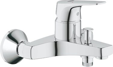 Змішувач для ванни Grohe BauFlow, настінний монтаж, хром, однорегулювальний