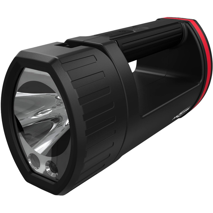 ANSMANN LED акумуляторний ручний прожектор 10400mAh, аварійне освітлення при відключенні електроенергії, до 100 годин роботи, зарядка через Micro USB або док-станцію