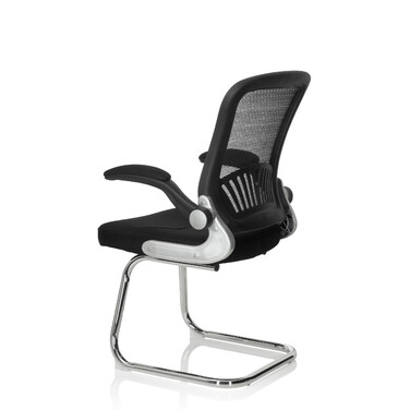 Крісло для відвідувачів / Конференційне крісло FLYER PRO V Mesh Black HJH OFFICE
