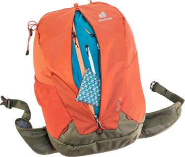 Унісекс туристичний рюкзак deuter AC Lite 23 л, паприка/хакі