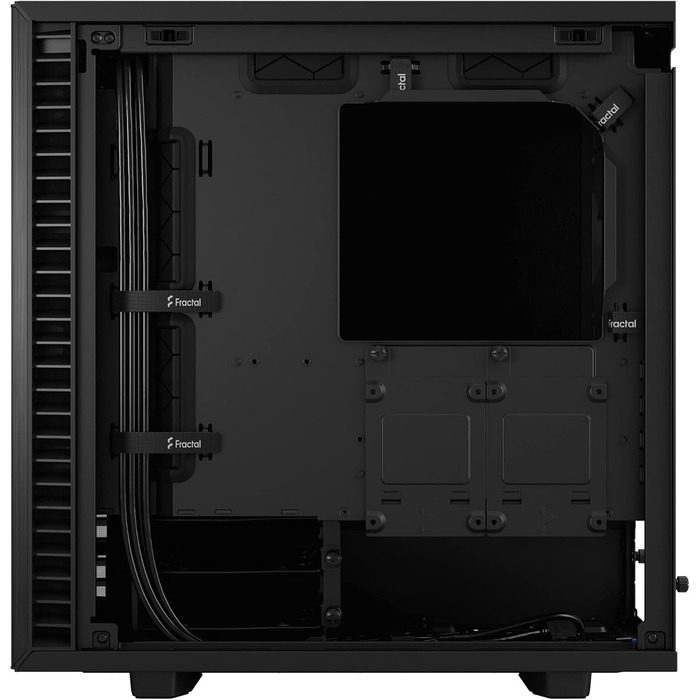 Корпус Fractal Design Define 7 Mini Black, алюміній/сталь, безшумний, Micro ATX, міні-тауер