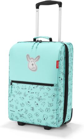 Дитяча валіза на колесах reisenthel Trolley XS, легка та практична, дизайн Cats and Dogs Mint