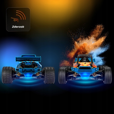 Радіокерована машина Overmax X-Horizon RC Stadium Truck 1:18, 4x4, швидкість до 30 км/год