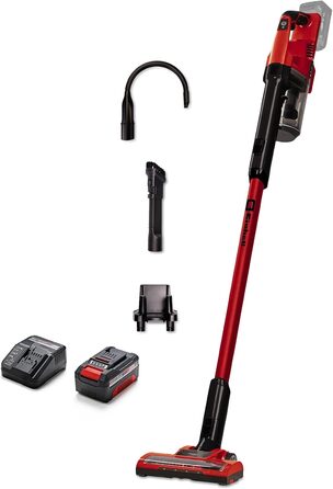Акумуляторний ручний пилосос Einhell TE-SV 18 Li Power X-Change (18V, Li-Ion, без мішка, 0,6 л, циклон, 3-х фільтр, з акумулятором 4.0 Ah та зарядним пристроєм)