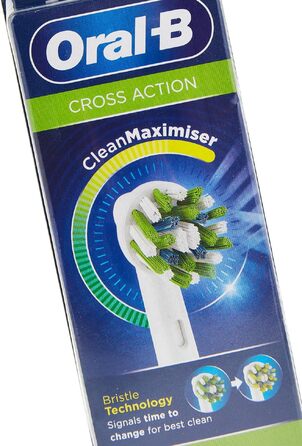 Смінні насадки для електричної зубної щітки Oral-B CrossAction, 8 шт.
