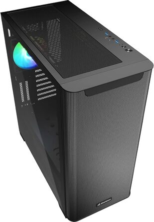 Корпус для ПК Sharkoon M30 RGB з підсвіткою, ATX