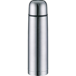 Термос alfi isoTherm Eco 1,0 л, матова нержавіюча сталь