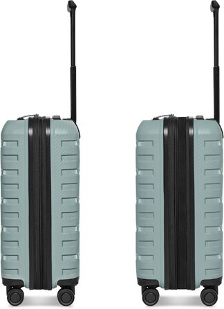Валіза Smartbox Koffer M розширена 66 см, містка від 71 до 80 л, легкий дорожній тролей на 4 колесах з поліпропілену, TSA замок, м'ятний колір (Edition 01)