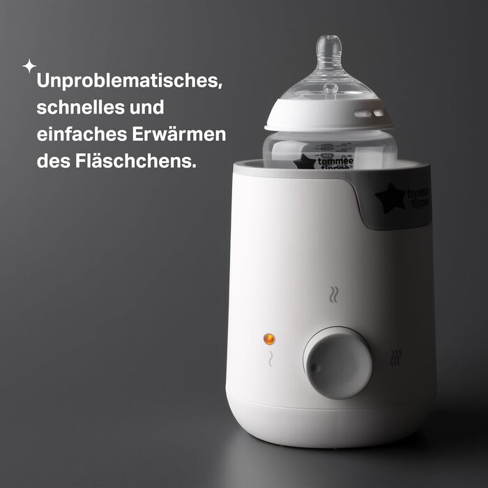 Tommee Tippee Easiwarm - Електричний підігрівач для пляшечок та дитячого харчування, білий