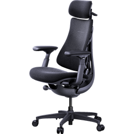 Крісло офісне ергономічне LiberNovo Omni Midnight Black 48 см