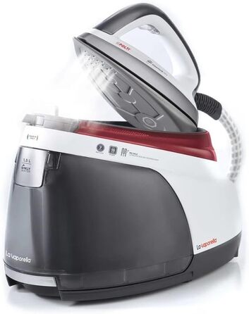 Праска з парогенератором Polti Vaporella XM82C, червона, 7 бар, безлімітний резервуар