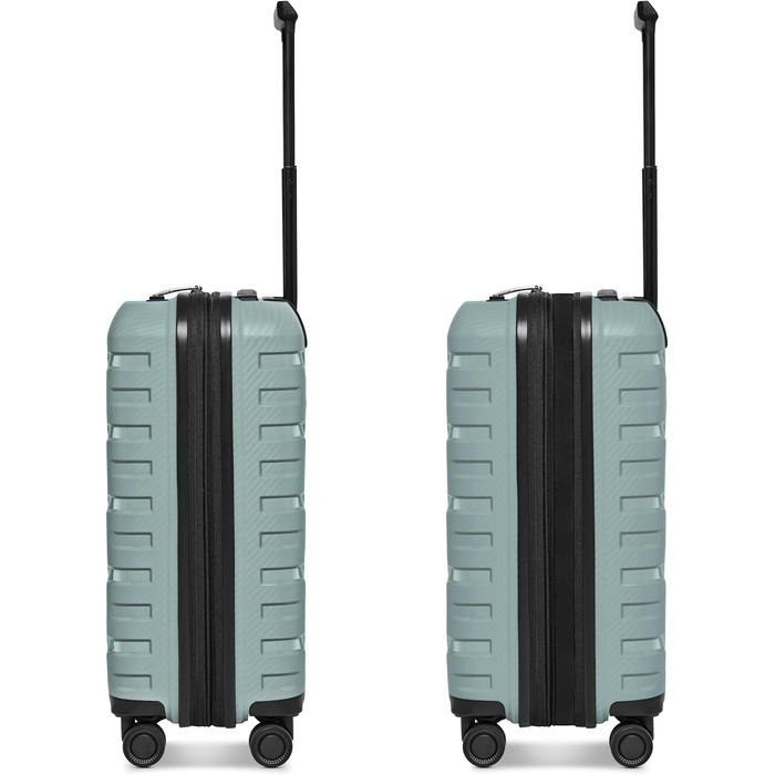 Валіза Smartbox Koffer M розширена 66 см, містка від 71 до 80 л, легкий дорожній тролей на 4 колесах з поліпропілену, TSA замок, м'ятний колір (Edition 01)