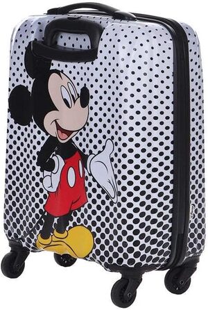 Дитяча валіза American Tourister Disney Legends Spinner S, 55 см, 36 л, багатоколірна (Mickey Mouse Polka Dot)