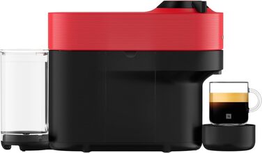 Кавомашина Nespresso Krups Vertuo Pop 560 мл, червоний (XN9205) - капсульна, автоматичне розпізнавання капсул, 4 розміри чашок, швидкий нагрів