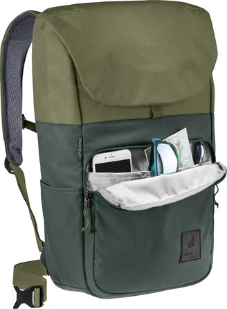 Міський рюкзак Deuter UP Sydney 22 л, екологічний, Ivy-khaki
