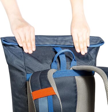 Дитячий рюкзак Tatonka Rolltop Pack Jr 14 л, унісекс, темно-синій