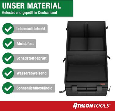 Органайзер у багажник авто XXL ATHLON TOOLS — складаний автомобільний органайзер для речей