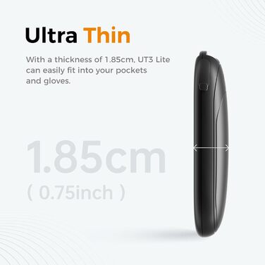 Електричні грілки для рук OCOOPA 2 шт. з магнітом, 5000mAh, 3 режими нагріву, компактні, для рукавичок, зими