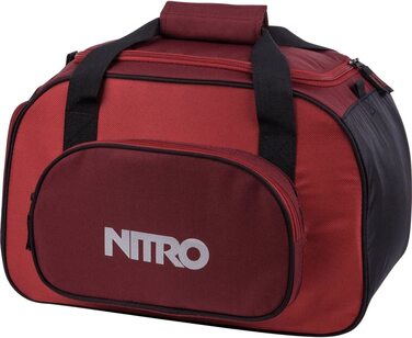 Дорожня спортивна сумка Nitro Duffle XS, 35 л, 40x23x23 см, для фітнесу, школи, подорожей, колір червоний (Chili)