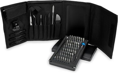 Набір інструментів iFixit Pro Tech Black Edition для ремонту електроніки: біти, відкривачі для телефонів, ноутбуків, ПК, ігрових консолей