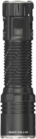 Ліхтарик Nitecore EDC35, надяскравий, 5000 люмен, потужний EDC ліхтар, акумулятор 21700 Li-Ion, зарядка USB-C, чорний