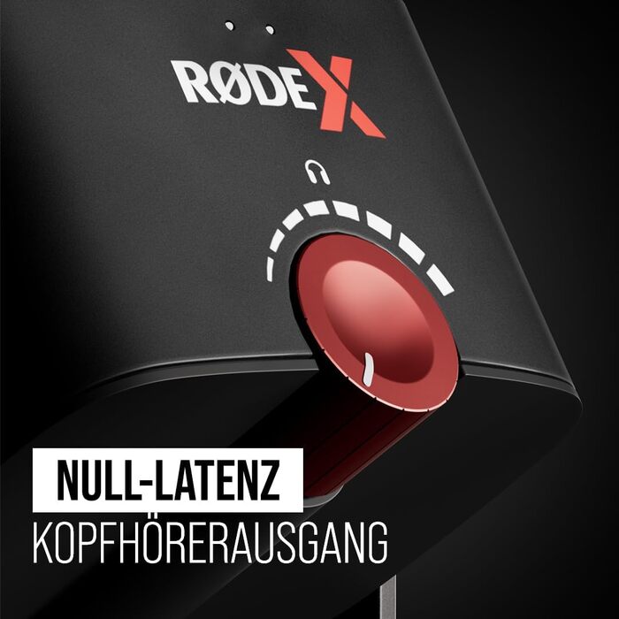 RØDE X XCM-50 Професійний USB конденсаторний мікрофон для стрімерів і геймерів, чорний, з віртуальним мікшером