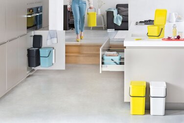 Контейнер для сміття сірий 6 л Sort&Go Brabantia