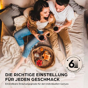 Тостер GOURMETmaxx для 2 скибок, антрацит: електричний тостер з 6 режимами підсмажування, таймером, підставкою для булочок та функцією підігріву, сенсорний дисплей