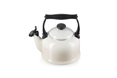 Емальований чайник Le Creuset Tradition, сталевий, 2.1 л, колір Meringue