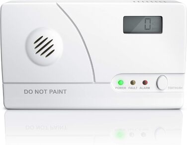 Датчик CO2 Brandson: вимірювач якості повітря, сенсор CO2, термометр, гігрометр, будильник, індикатор рівня CO2