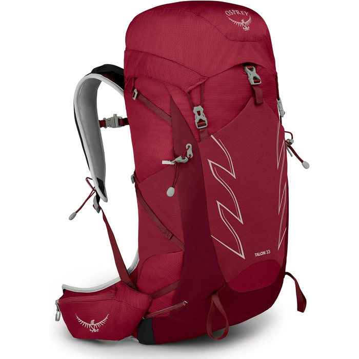 Туристичний рюкзак Osprey Talon 33 для чоловіків L-XL, червоний