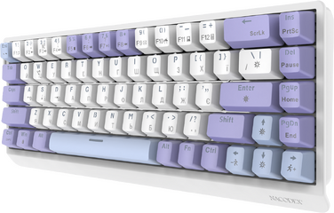 Дротова механічна клавіатура Ajazz NK68 V2 Red Switch (NK68-V2-R-PWB)