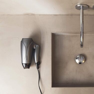 Фен для волосся Cecotec IoniCare Power&Go Black, 2400 Вт, з концентратором, сірий