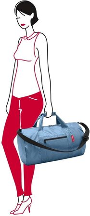Сумка дорожня Reisenthel Mini Maxi Dufflebag 20 л, індиго, 50x28x28 см