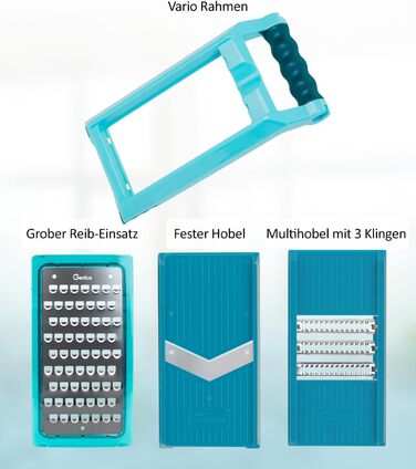 Овочерізка Nicer Dicer Chef Professional 23-в-1, ручна, з великим контейнером 5.2 л, насадками для спіралі, томатів, джульєн, салатів, кришкою для зберігання та рецептурником
