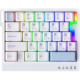 Дротова магнітна клавіатура Ajazz AK029 Ice lsland Magnetic Switch (AK029-I-WB)