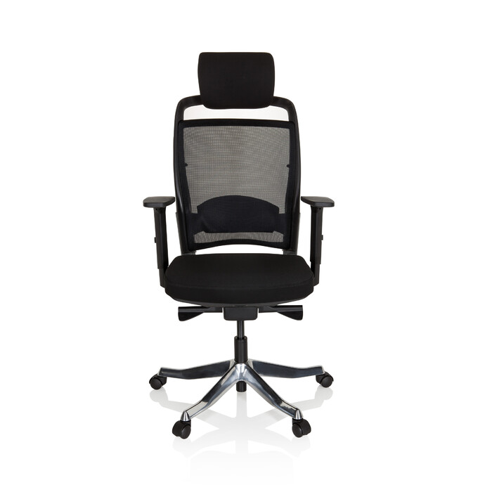 Офісне крісло / Поворотне крісло IKAST I Mesh / Тканина Black hjh OFFICE