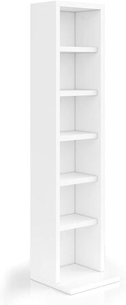 Стелаж для CD Vicco, білий, 21 x 91.8 см, окремий