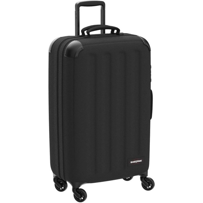 Валіза Eastpak TRANZSHELL M, 67x42x24 см, 56 л, чорна, дорожня валіза на колесах