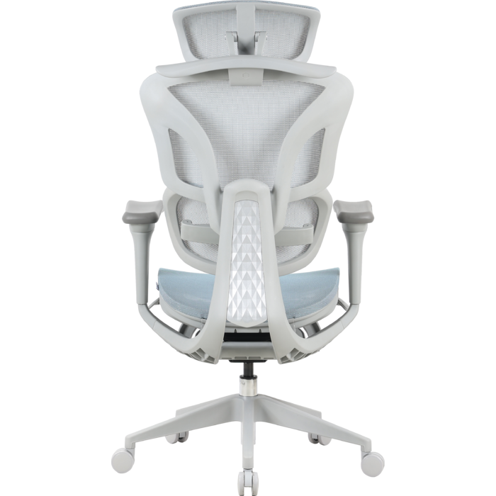 Крісло офісне OfficePro Elite OC950GLB Gray/Light Blue