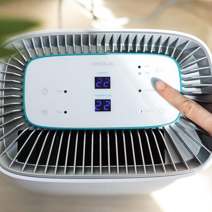 Зволожувач повітря Cecotec Big Dry 4000 Expert Connected: 10л/день, Wi-Fi, R290, LED, 105м³/год, 40-80%