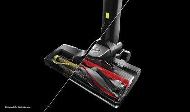 Бездротовий пилосос Hoover H-FREE 500 PETS для шерсті тварин, акумуляторний, 2-в-1 (ручний та вертикальний), до 30 хв роботи, без мішка, насадка для шерсті, LED-підсвітка, паркування, компактний