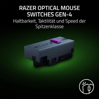 Ігрова миша Razer Cobra HyperSpeed: легка дротова миша з Chroma RGB, оптичними перемикачами 3-го покоління, вагою 57 г, чорна