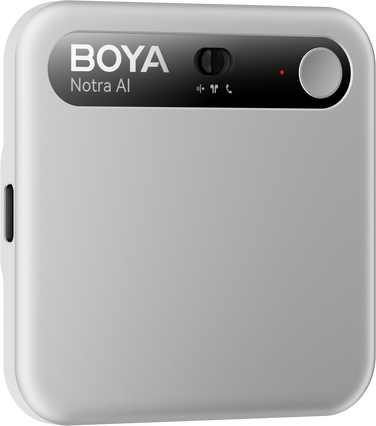Диктофон з штучним інтелектом Boya Notra Silver