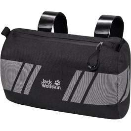 Велосипедна сумка Jack Wolfskin Handlebar 2-в-1, чорна, унісекс, універсальний розмір