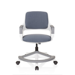 Дитяче крісло KID FLEX сітка тканина сірий hjh OFFICE