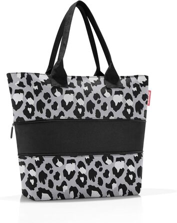 Сумка-шопер Reisenthel Shopper E1 - велика містка сумка для покупок, Leo Nero