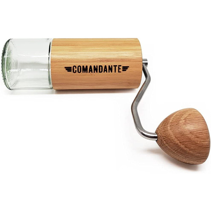 Кавомолка Comandante, 18/8 нерж. сталь, вишня American Cherry, універсальна