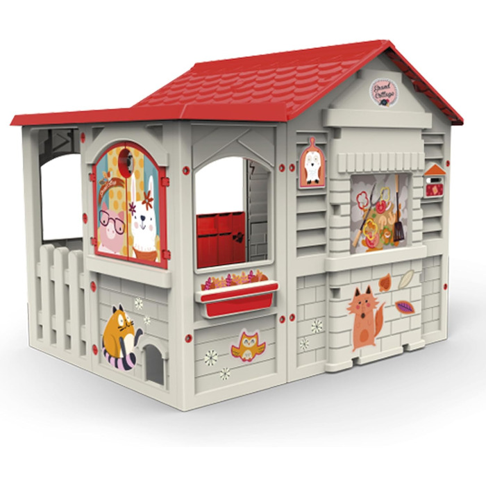 Дитячий будиночок Chicos Grand Cottage XL для вулиці (2+ роки) - садовий будиночок для хлопчиків та дівчаток